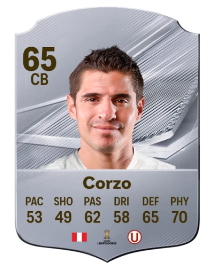 Corzo 65 Common CB FC 26 card