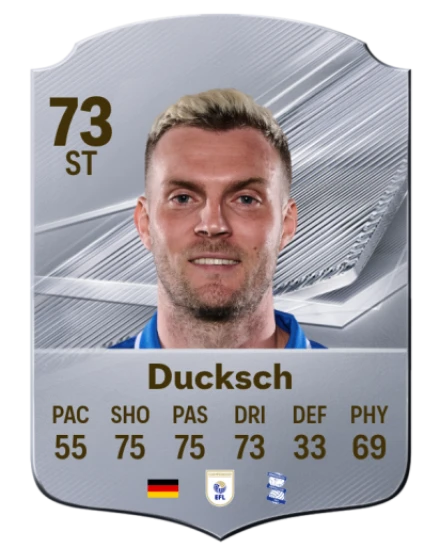 Ducksch 73 Common ST FC 26 card