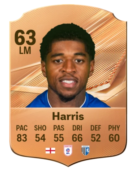 Harris 63 Common LM FC 26 card