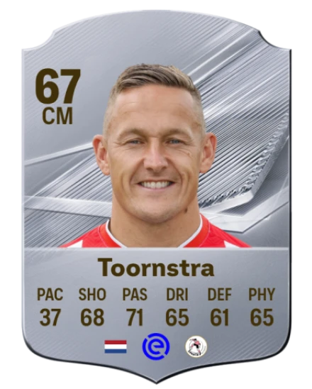 Toornstra 67 Silver CM FC 27 card