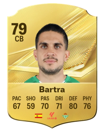 Bartra 79 Common CB FC 26 card