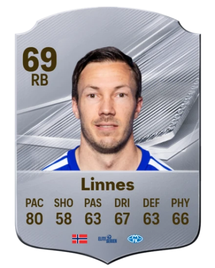 Linnes 69 Common RB FC 26 card