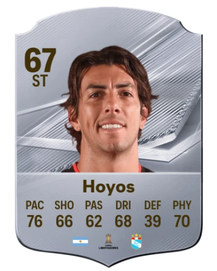 Hoyos 67 Silver ST FC 27 card