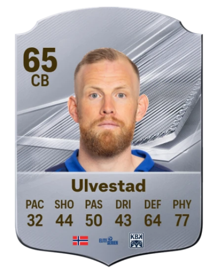 Ulvestad 65 Common CB FC 26 card
