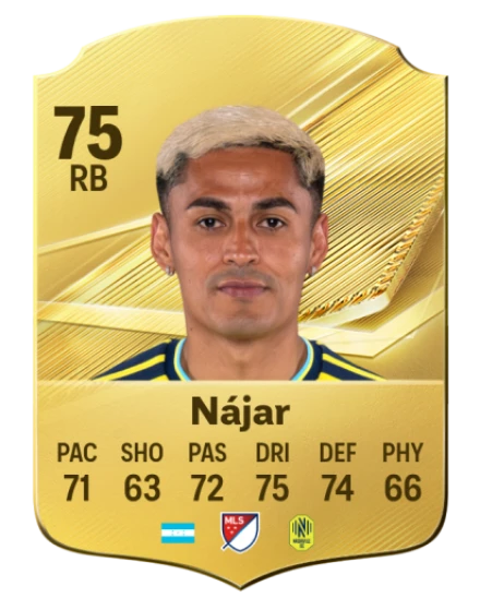 Nájar 75 Common RB FC 26 card