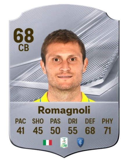 Romagnoli 68 Common CB FC 26 card