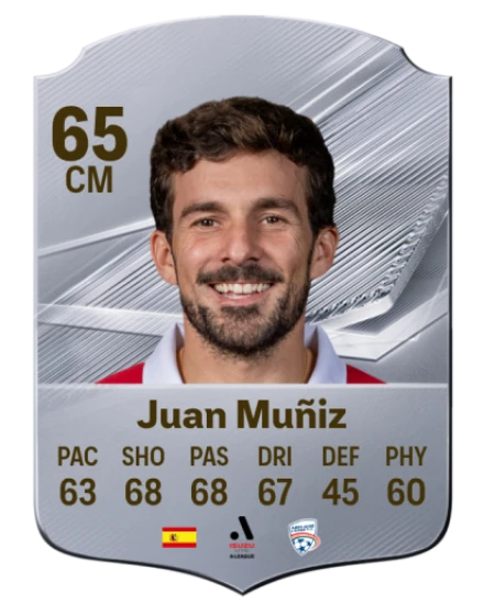 Juan Muñiz 65 Common CM FC 26 card