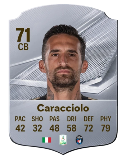 Caracciolo 71 Common CB FC 26 card