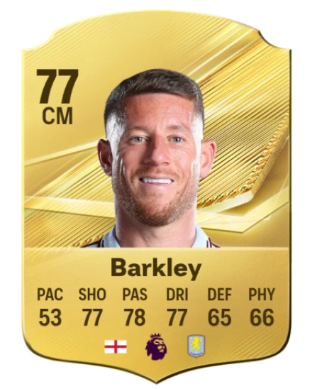 Barkley 77 Gold CM FC 27 card