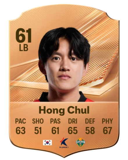 Hong Chul 61 Common LB FC 26 card