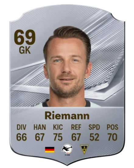 Riemann 69 Common GK FC 26 card
