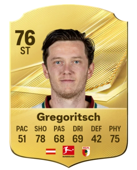 Gregoritsch 76 Common ST FC 26 card