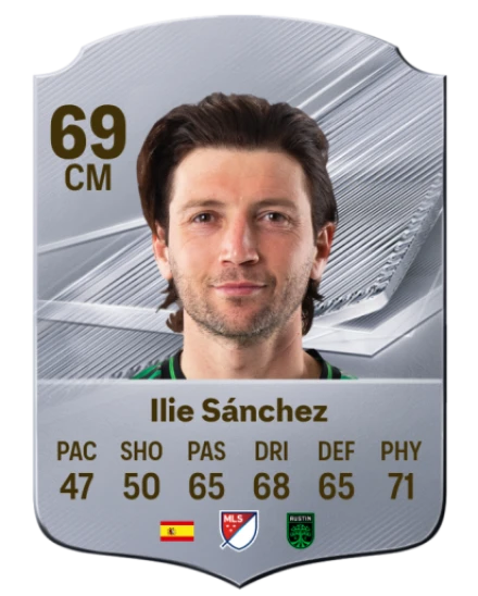 Ilie Sánchez 69 Common CM FC 26 card