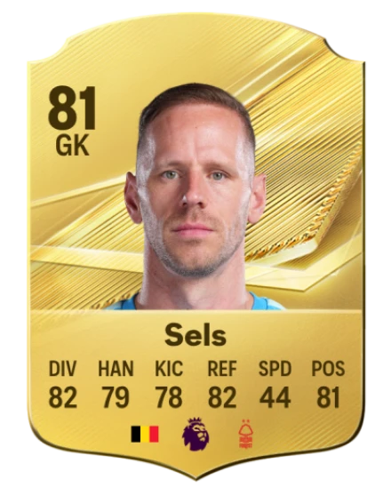 Sels 81 Common GK FC 26 card