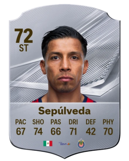 Sepúlveda 72 Common ST FC 26 card