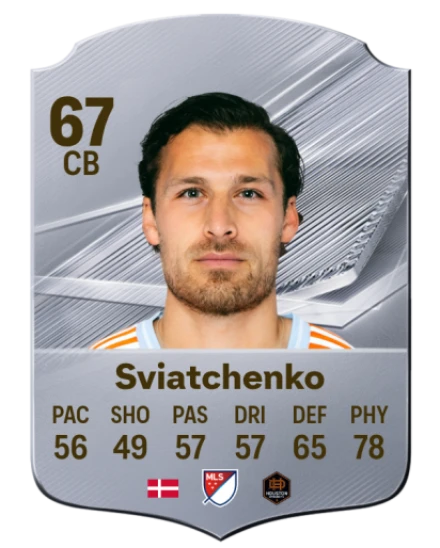 Sviatchenko 67 Rare CB FC 26 card