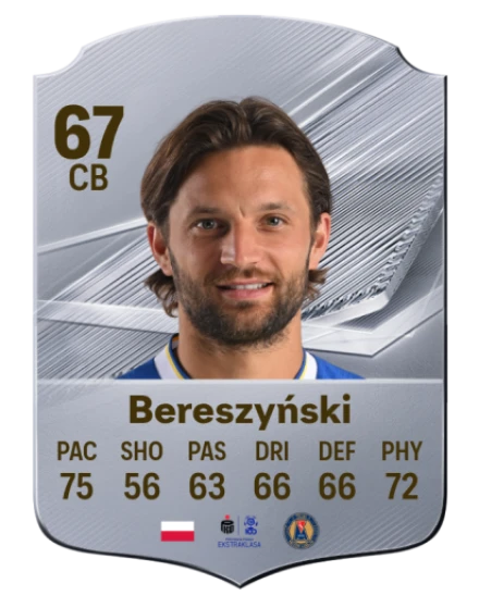 Bereszyński 67 Common CB FC 26 card