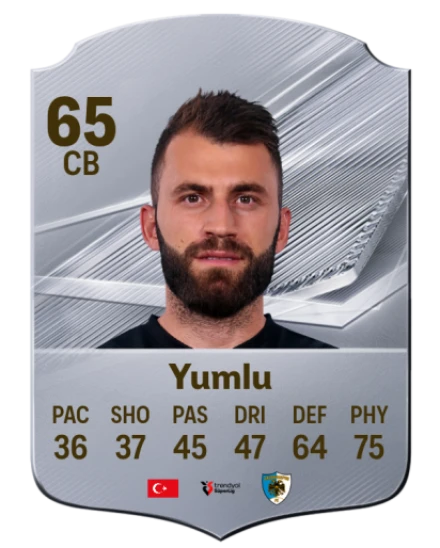 Yumlu 65 Silver CB FC 27 card