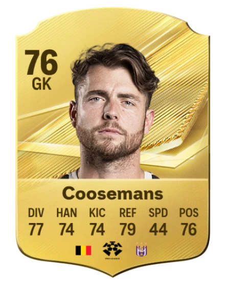 Coosemans 76 Common GK FC 26 card