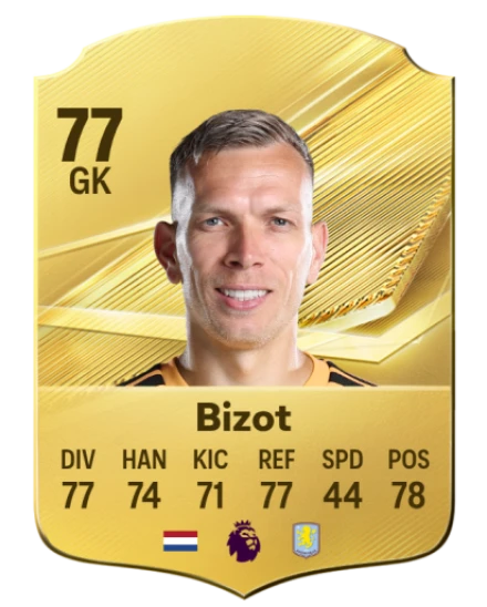 Bizot 77 Common GK FC 26 card
