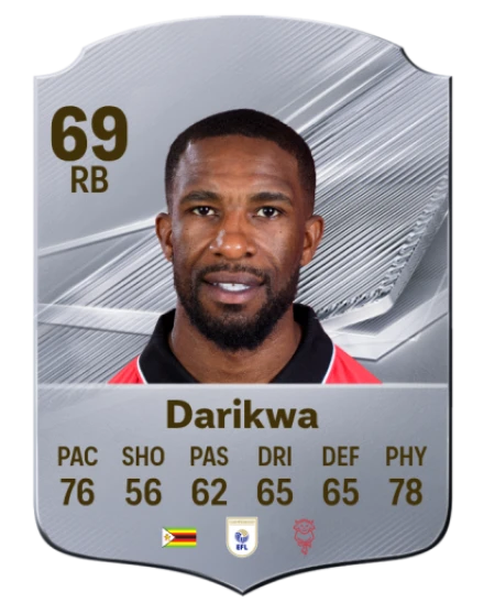 Darikwa 69 Common RB FC 26 card