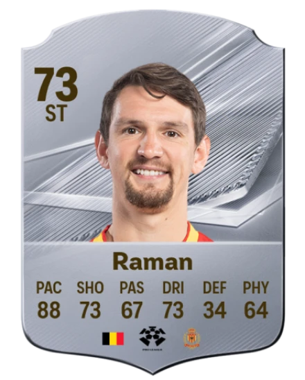 Raman 73 Common ST FC 26 card