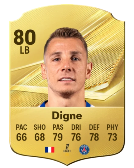Digne 80 Gold LB FC 27 card