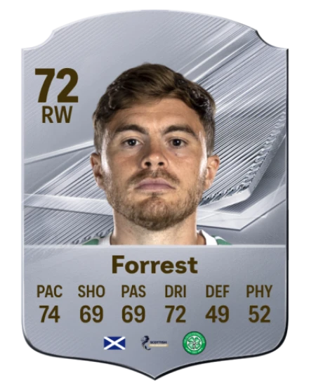 Forrest 72 Common RW FC 26 card