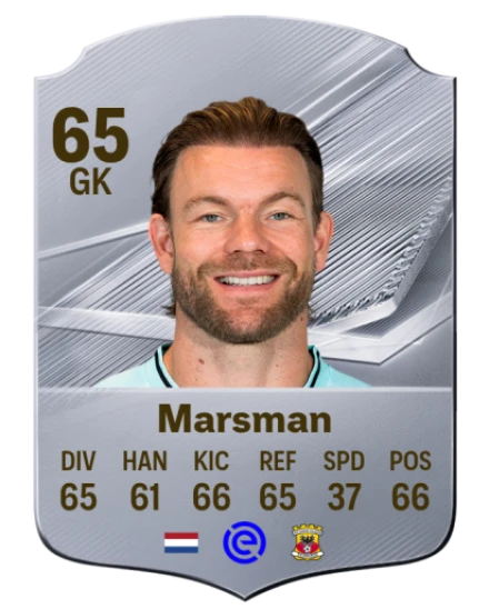 Marsman 65 Silver GK FC 27 card