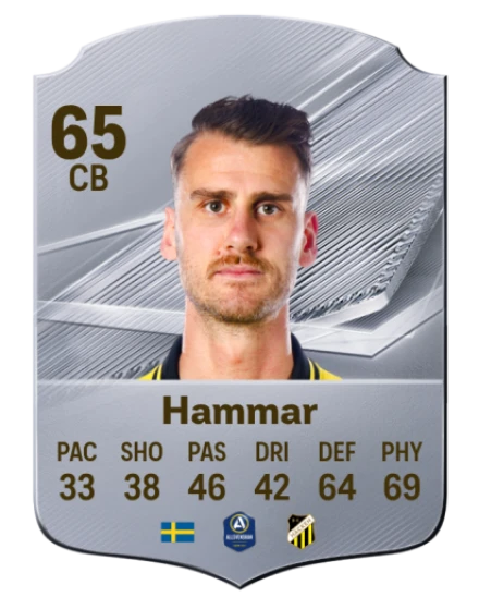 Hammar 65 Common CB FC 26 card
