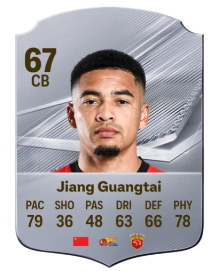 Jiang Guangtai 67 Common CB FC 26 card