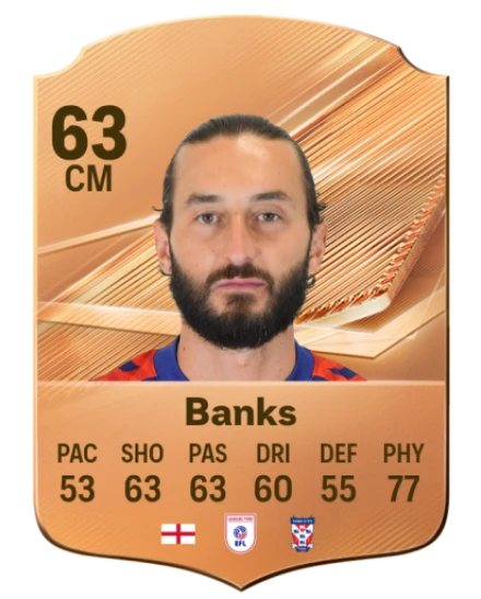 Banks 63 Common CM FC 26 card