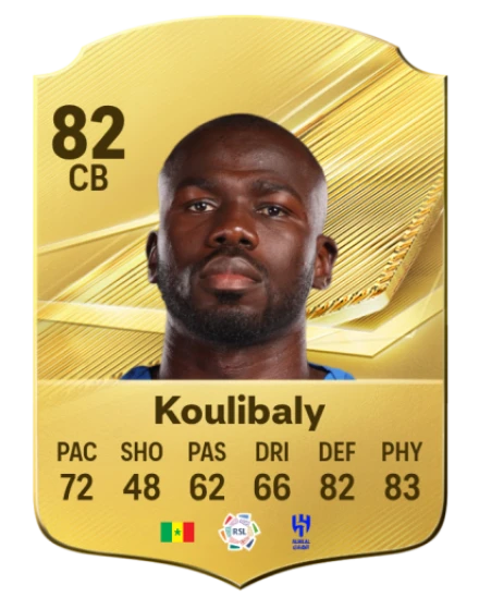 Koulibaly 82 Common CB FC 26 card