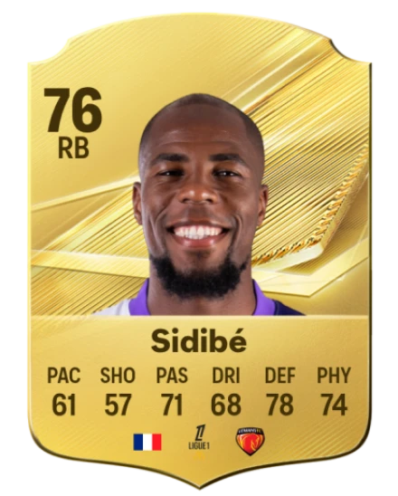 Sidibé 76 Common RB FC 26 card