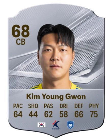 Kim Young Gwon 68 Common CB FC 26 card