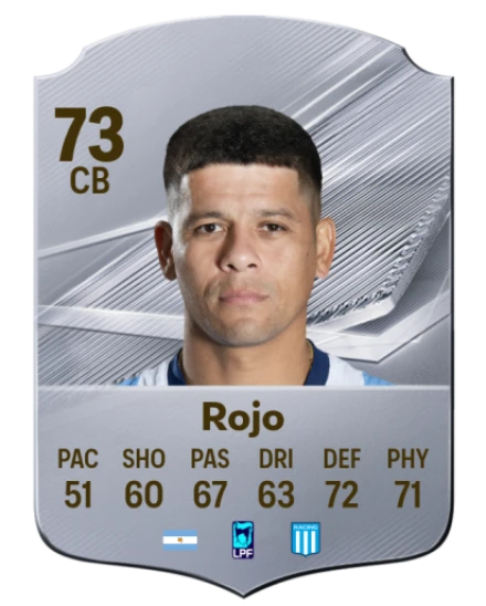 Rojo 73 Common CB FC 26 card