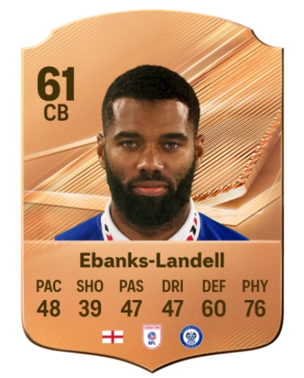Ebanks-Landell 61 Common CB FC 26 card