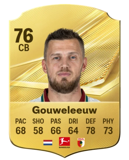 Gouweleeuw 76 Common CB FC 26 card