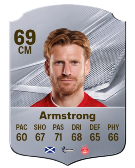 Armstrong 69 Common CM FC 26 card