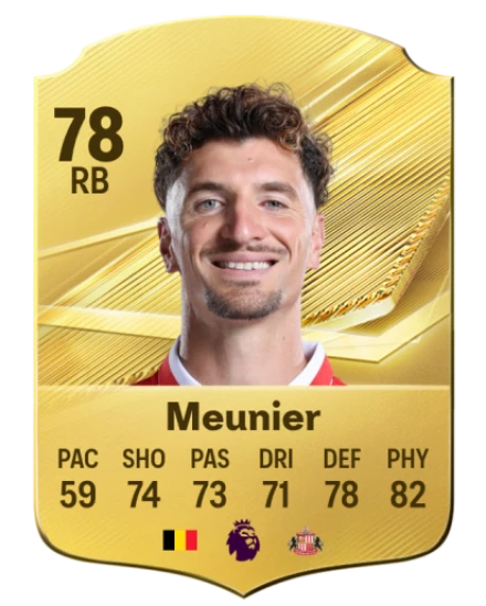Meunier 78 Common RB FC 26 card
