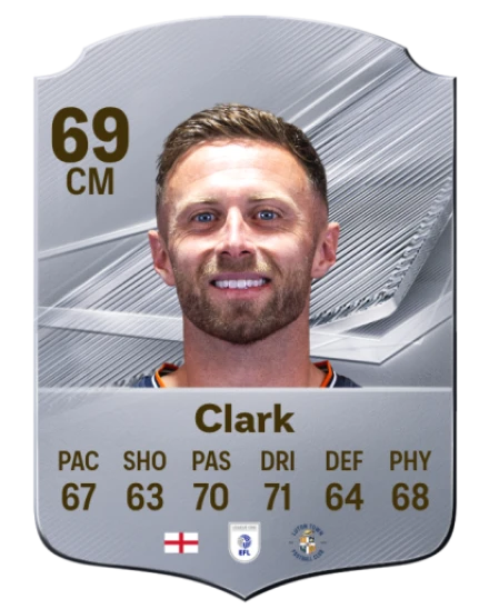 Clark 69 Common CM FC 26 card