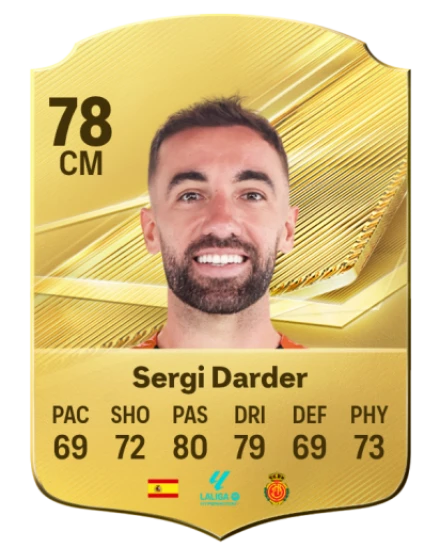 Sergi Darder 78 Common CM FC 26 card