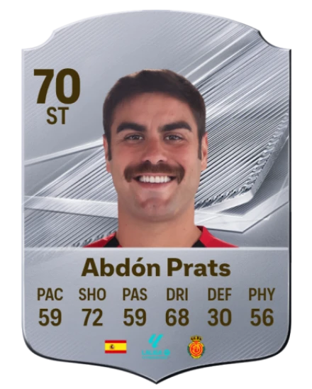 Abdón Prats 70 Common ST FC 26 card