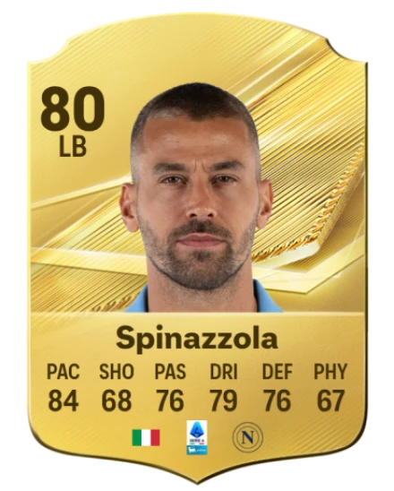 Spinazzola 80 Common LB FC 26 card