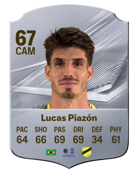 Lucas Piazón 67 Common CAM FC 26 card