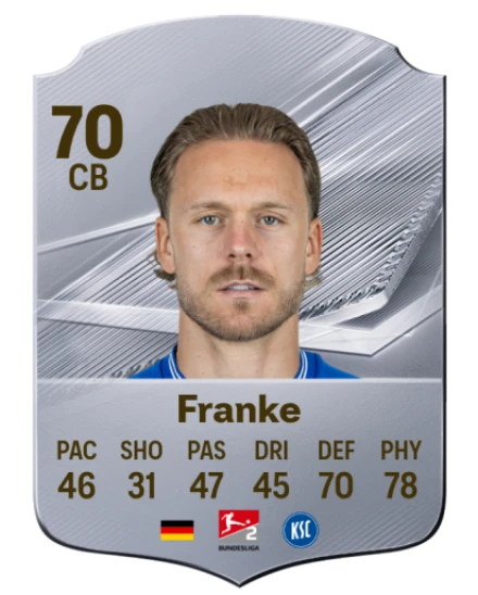 Franke 70 Common CB FC 26 card