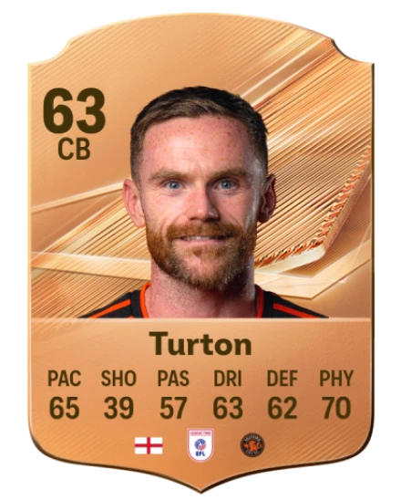 Turton 63 Bronze CB FC 27 card