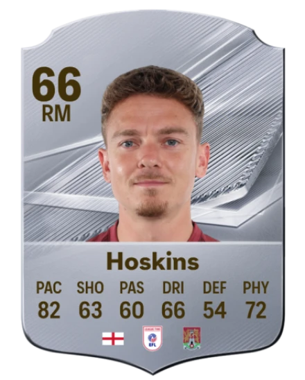 Hoskins 66 Common RM FC 26 card