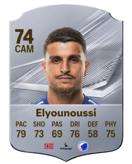 Elyounoussi 74 Common CAM FC 26 card