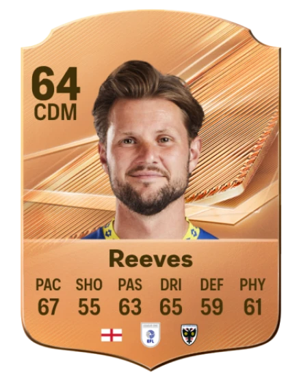 Reeves 64 Common CDM FC 26 card